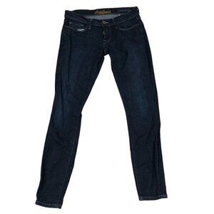 Lucky Legend Womens Jeans Size 26 Legend Cate Skinny Ankle Zip Blue Denim Y2K